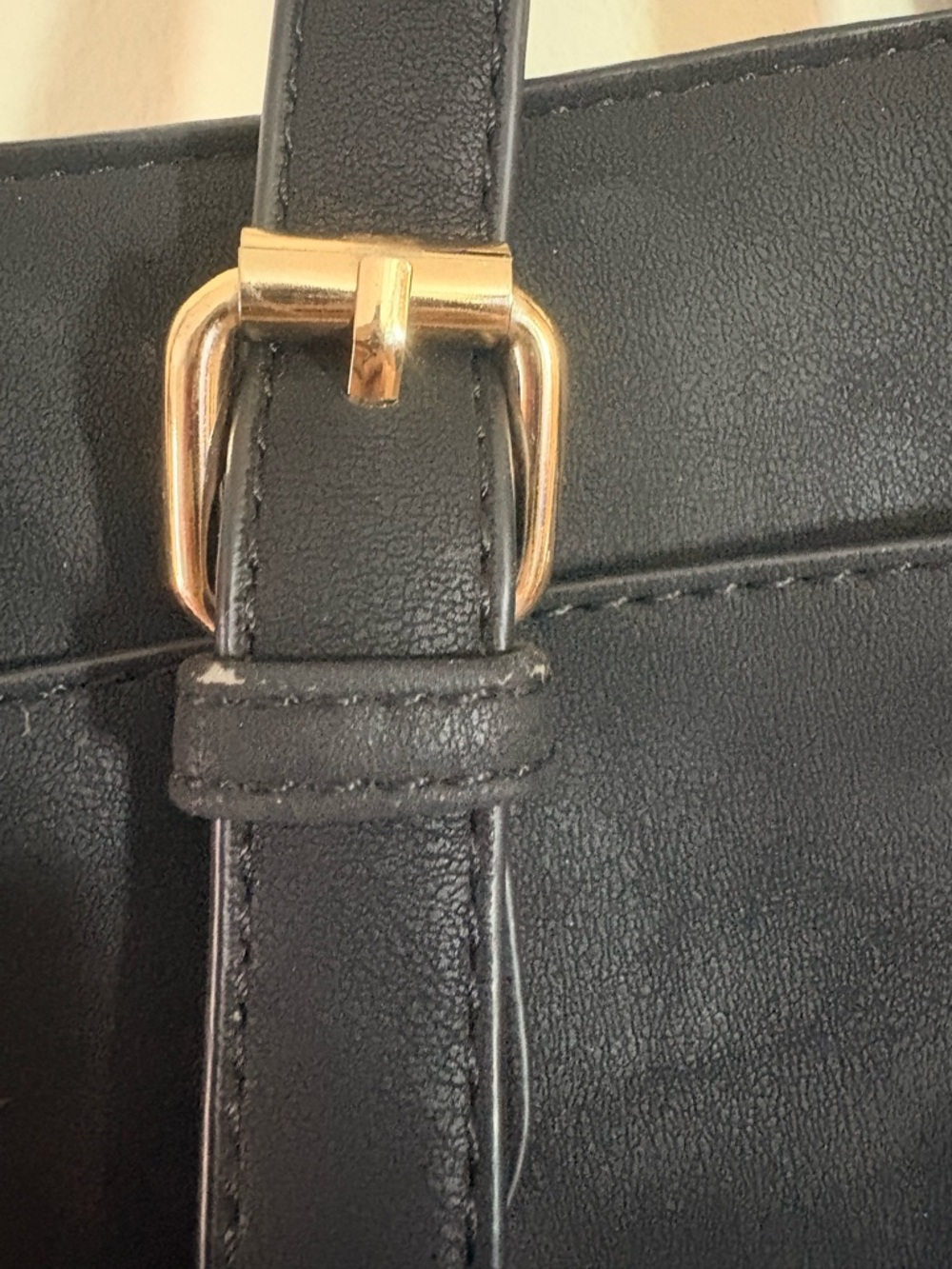 Black Women's Tote Shoulder Bag - Picture 4 of 6